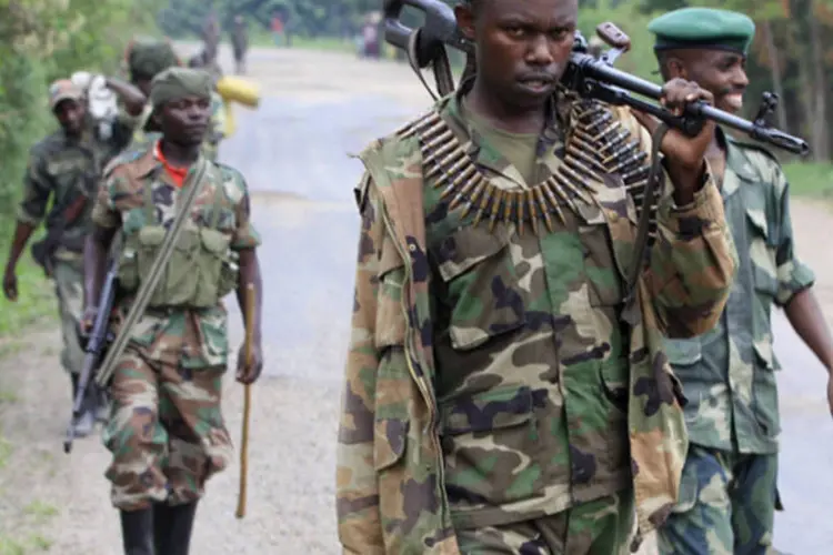 Rebeldes no Congo: encontro de líderes afirmou que o governo do presidente Joseph Kabila assinaria acordo de paz com os rebeldes dentro de alguns dias, se depuserem as armas (James Akena/Reuters)