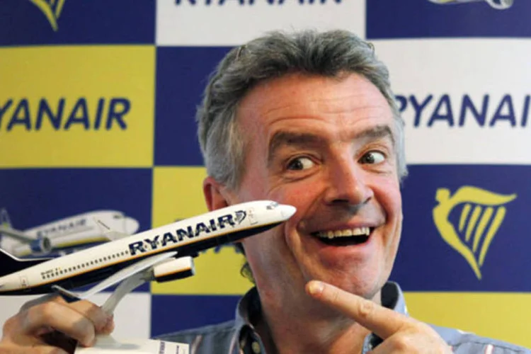 
	Para Michael O&#39;Leary, presidente da Ryanair, &ldquo;ser legal com os clientes &eacute; uma estrat&eacute;gia nova para mim&rdquo;
 (Albert Gea/Reuters)