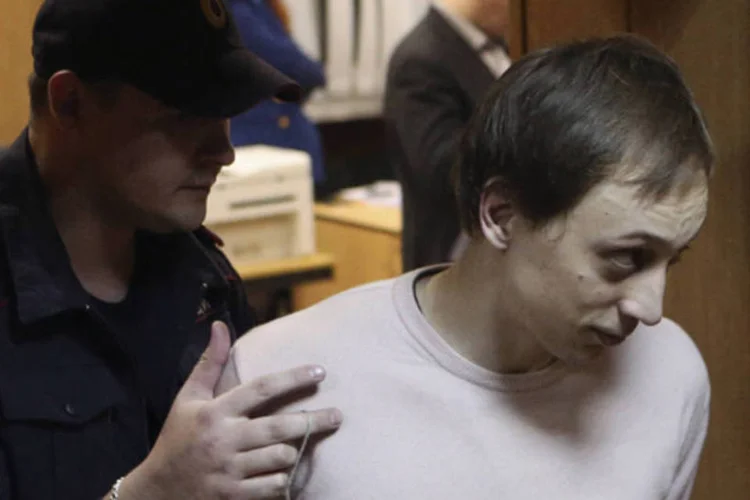 Bailarino Pavel Dmitrichenko: julgamento de Dimitrichenko e dois outros cúmplices suspeitos tem manchado a reputação de um dos símbolos culturais mais proeminentes da Rússia (Sergei Karpukhin/Reuters)
