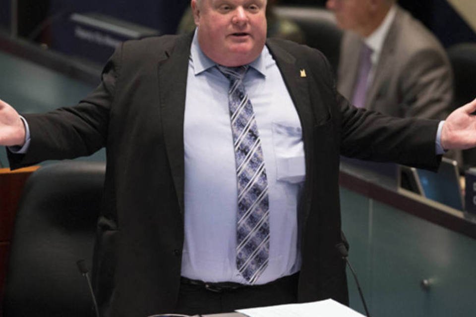 Prefeito de Toronto admite ter comprado drogas ilegais