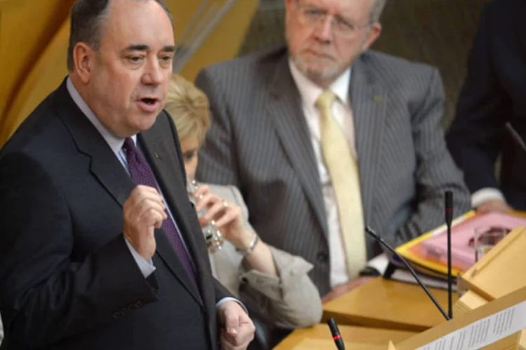 Alex Salmond: "nós sabemos que temos o povo, a capacidade e os recursos para tornar a Escócia um país mais bem-sucedido" (Russell Cheyne/Reuters)