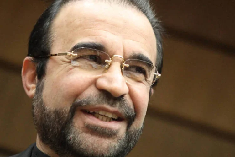 
	Embaixador do Ir&atilde; na Ag&ecirc;ncia Internacional de Energia At&ocirc;mica (AIEA), Reza Najafi, ao chegar para reuni&atilde;o de conselho na sede da entidade, em Viena
 (Heinz-Peter Bader/Reuters)
