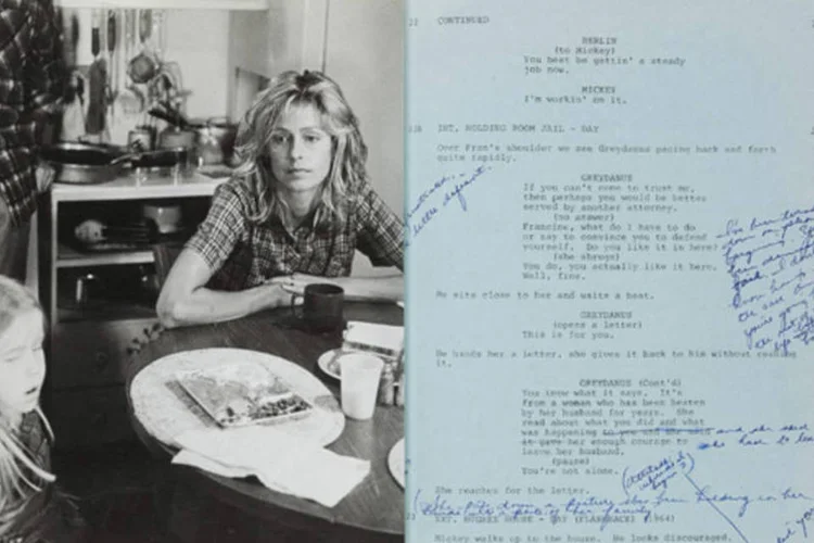 Roteiro de Farrah Fawcett leiloado: roteiro do telefilme "The Burning Bed", de 1984, ficou por 8.750 (Reuters)