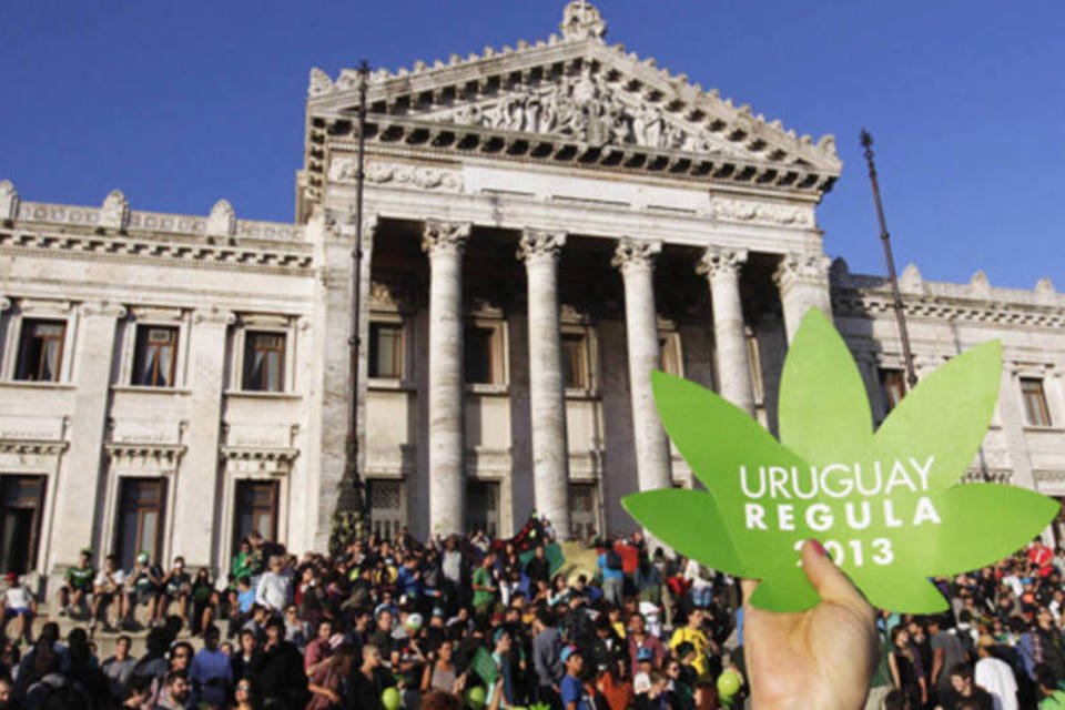 Congresso do Uruguai: país descriminalizou o uso recreativo da maconha há quase uma década (Andres Stapff/Reuters)