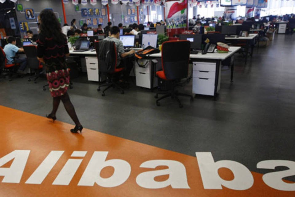 Vendas do Alibaba crescem 66% e lucro dobra no 4º trimestre