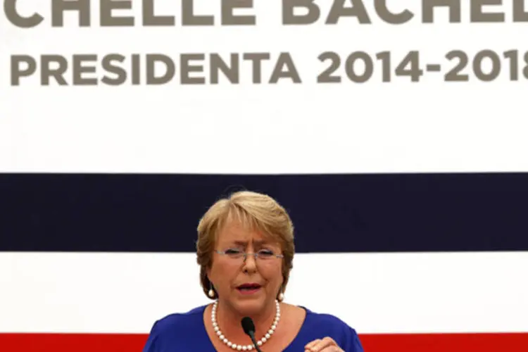 
	Presidente eleita do Chile, Michelle Bachelet: ela j&aacute; havia presidido o pa&iacute;s entre 2006 e 2010
 (Ivan Alvarado/Reuters)