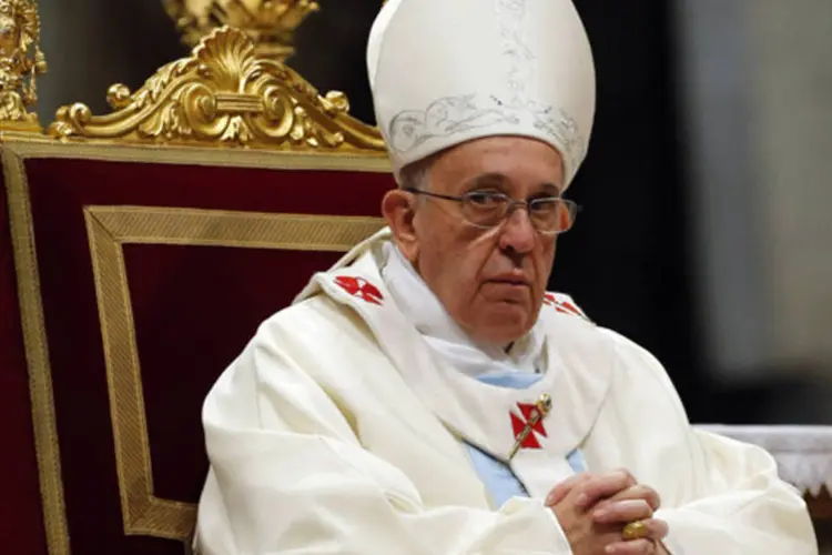 
	Papa Francisco: no &uacute;ltimo dia 13, Francisco reiterou sua rejei&ccedil;&atilde;o ao aborto no discurso feito diante do Corpo Diplom&aacute;tico credenciado perante a Santa S&eacute;
 (Giampiero Sposito/Reuters)
