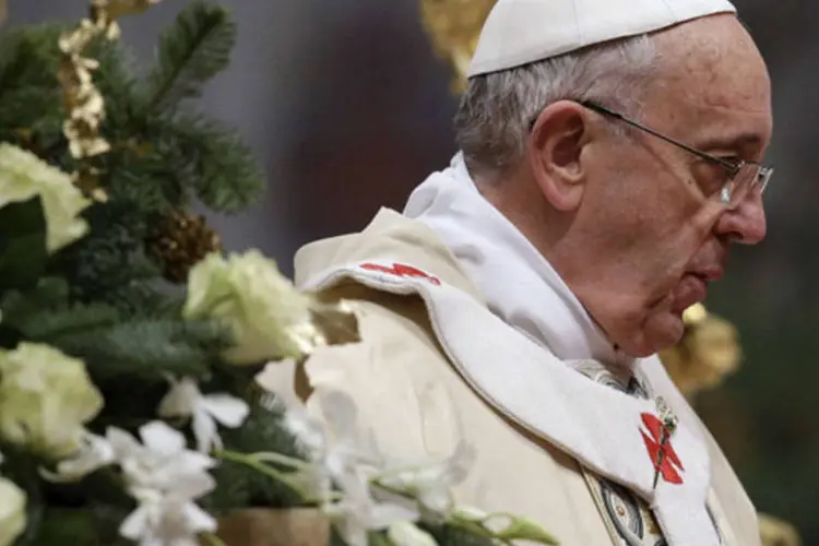 
	Papa Francisco: ser&aacute; o primeiro encontro entre os dois chefes de Estado, que compartilham o objetivo de estreitar a dist&acirc;ncia entre ricos e pobres
 (Max Rossi/Reuters)