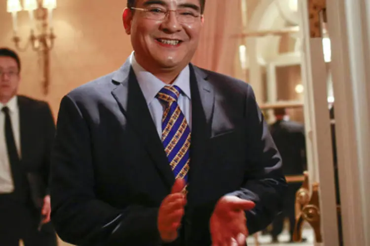 Chen Guangbiao: conhecido por seus ostensivos atos de filantropia, Chen disse que não possui ações da Times nem pretende comprar os papéis ordinários da companhia (Shannon Stapleton/Reuters)
