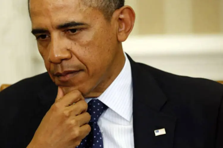 
	Barack Obama: , Obama e Yatseniuk tentar&atilde;o encontrar uma solu&ccedil;&atilde;o que &#39;respeite a soberania e integridade territorial ucraniana
 (Kevin Lamarque/Reuters)