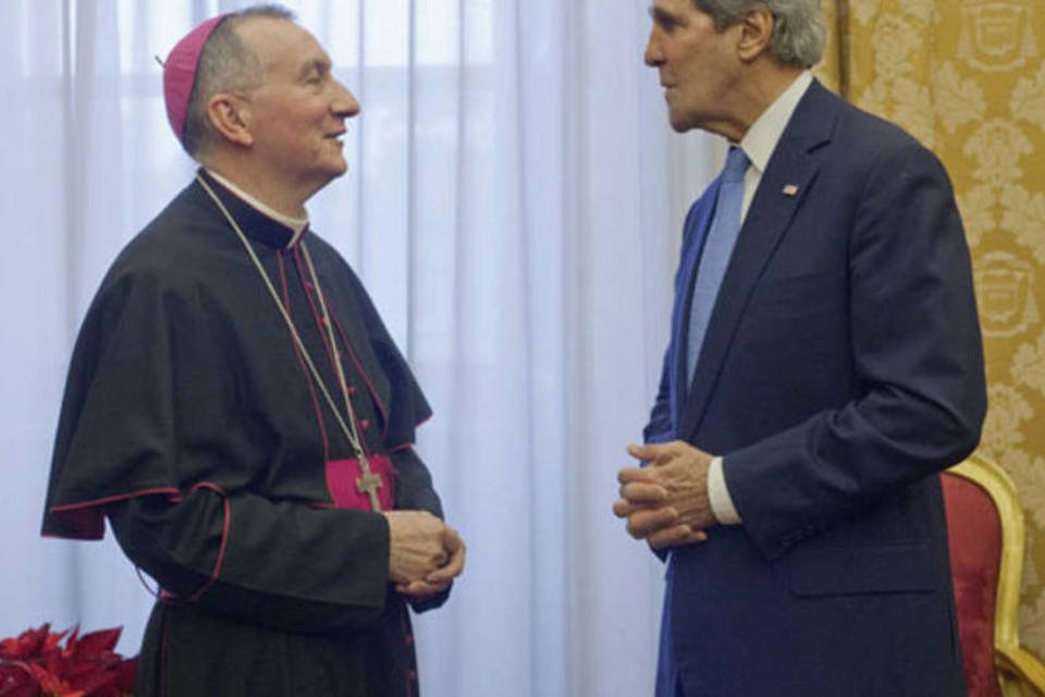 Kerry e Parolin discutem situação da Síria