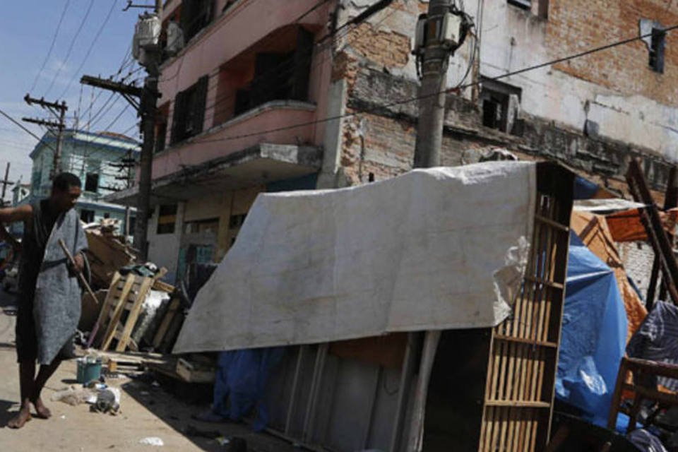 Prefeitura de SP vê queda em 80% nos usuários da Cracolândia