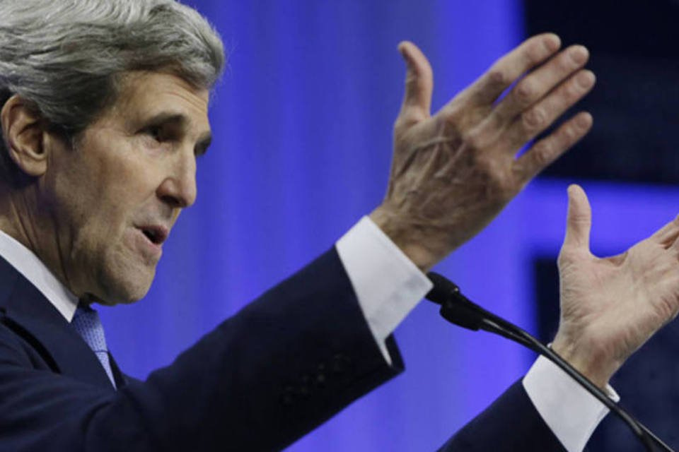 Informações não confirmadas sugerem uso de cloro, diz Kerry
