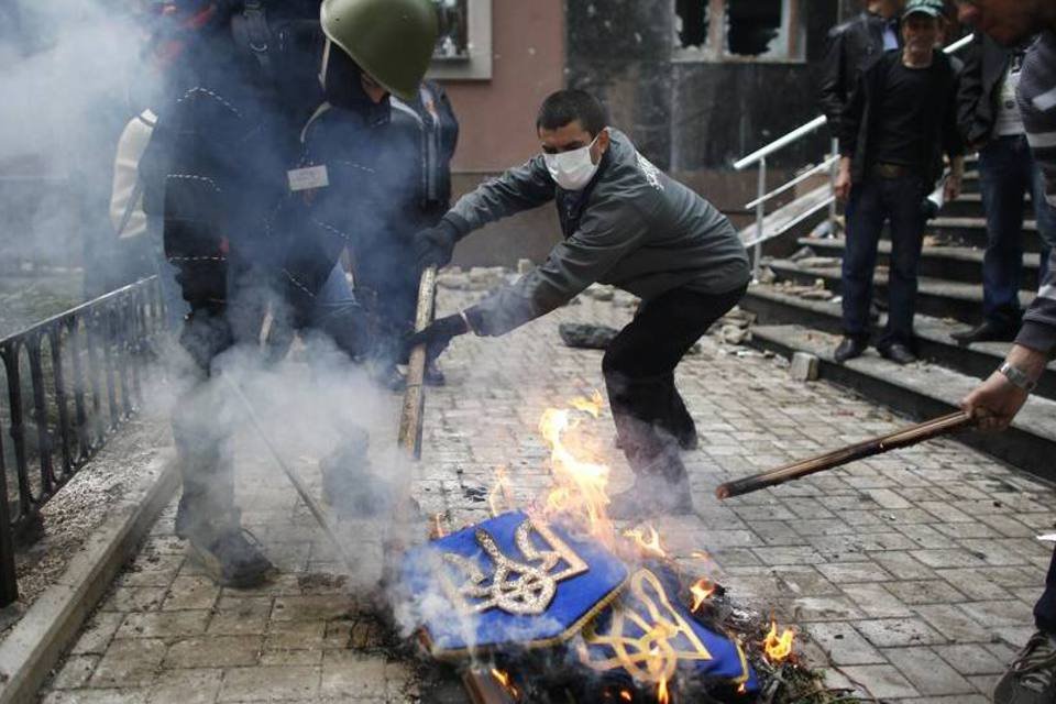 Separatistas pedem união de Donetsk à Rússia