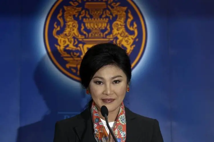 
	A ex-premi&ecirc; da Tail&acirc;ndia, Yingluck Shinawatra: Yingluck viajar&aacute; provavelmente a Paris
 (REUTERS/Chaiwat Subprasom)