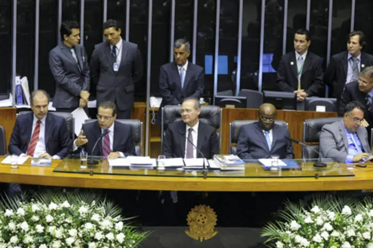  Sessão solene do Congresso para a abertura da 4ª sessão legislativa da 54ª Legislatura, no Plenário da Câmara dos Deputados (Moreira Mariz/Agência Senado)