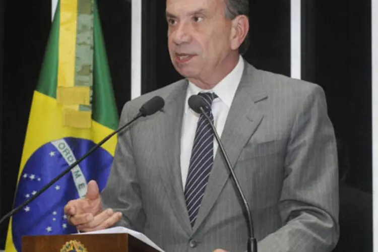 
	Senador Aloysio Nunes Ferreira: tucano tamb&eacute;m solicitou c&oacute;pia da ata da reuni&atilde;o que definiu a compra da refinaria
 (Waldemir Barreto/Agência Senado)