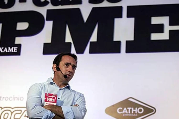
	O argentino Marcos Galperin, fundador do Mercado Livre, durante o Quinto Curso PME Exame, no Centro de Conven&ccedil;&otilde;es Frei Caneca, em S&atilde;o Paulo
 (Exame PME/FABIANO ACCORSI)