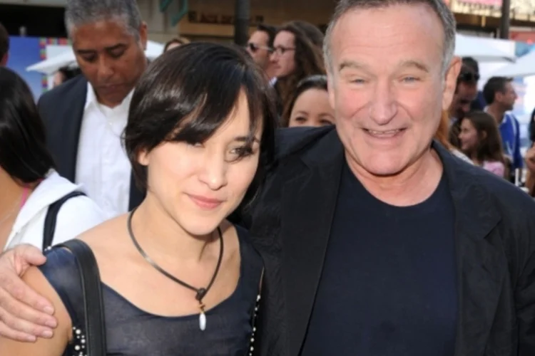 Zelda e Robin Williams (Getty Images)
