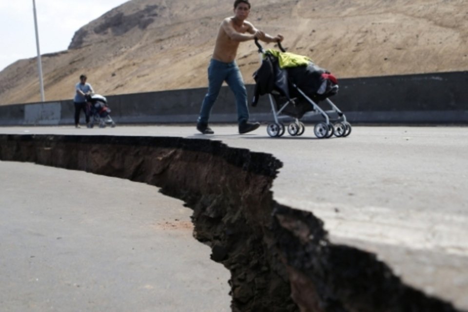 Norte do Chile registra novo tremor de 6,2 na escala Richter