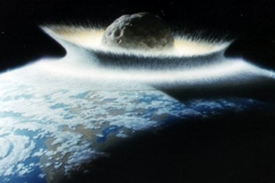 Imagem mostra 1400 asteroides que podem destruir a Terra