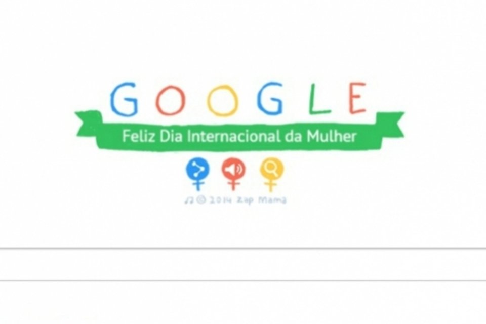 Google homenageia mulheres com doodle interativo