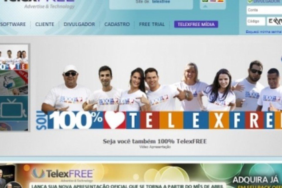 Falha em site da TelexFREE expõe dados dos usuários