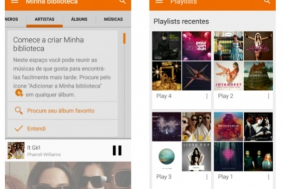 Google lança serviço de música por streaming no Brasil
