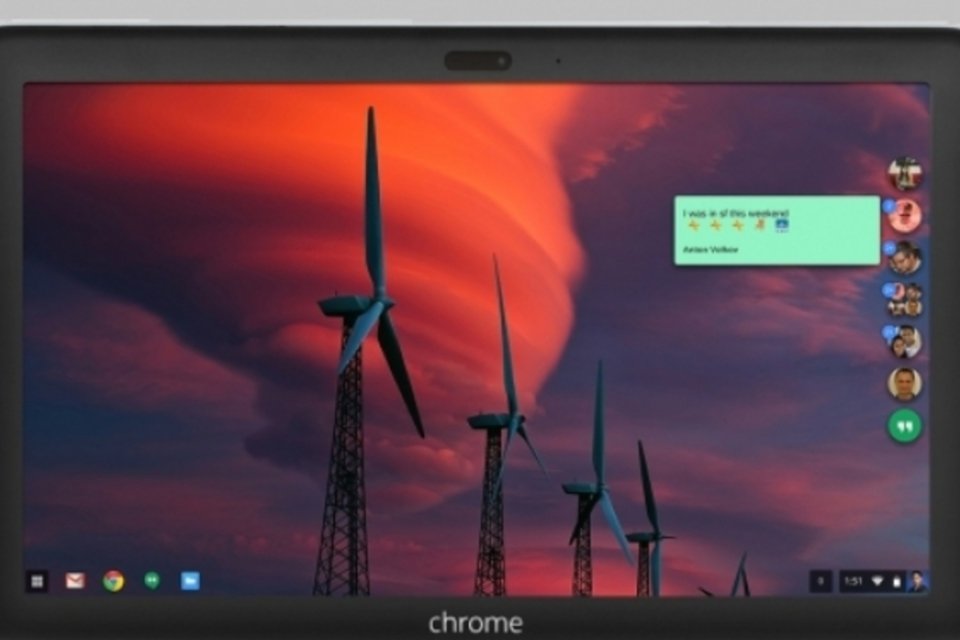 Google lança aplicativo do Hangouts para Chrome OS e Windows