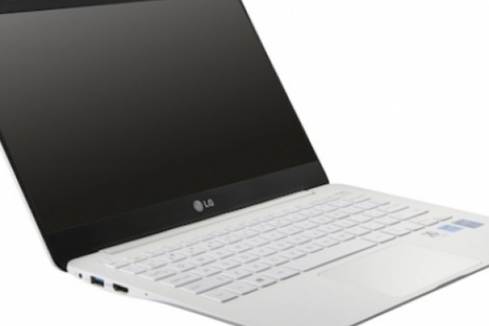 LG apresenta notebook com menos de 1 kg