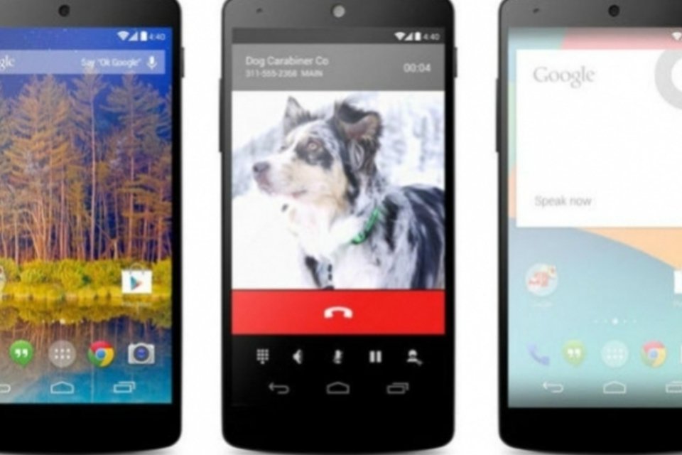 Google lança Nexus 5 com Android KitKat por US$ 349