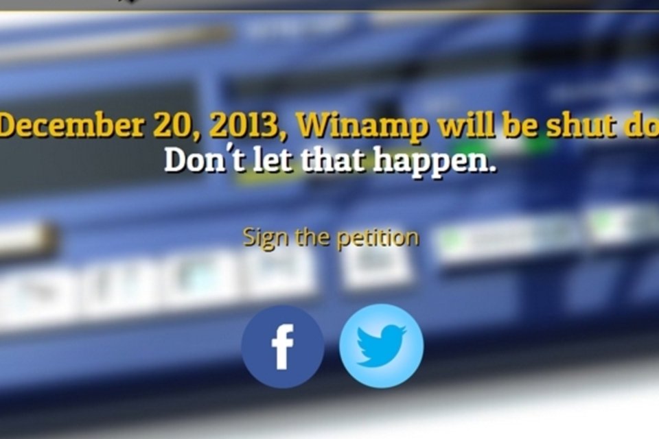 Fãs do Winamp pedem que código fonte seja liberado antes do fim do programa