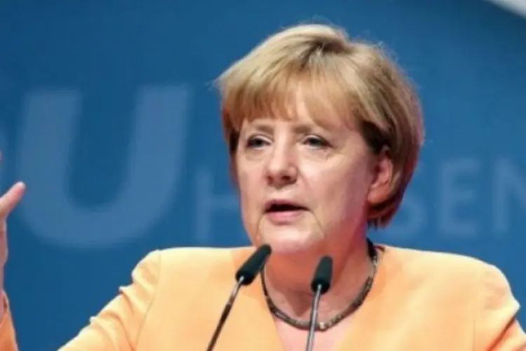 
	Angela Merkel: &quot;&Eacute; muito importante que a Comiss&atilde;o (Europeia) discuta mais a agenda de imigra&ccedil;&atilde;o com a Turquia&quot;
 (©afp.com / Daniel Roland)