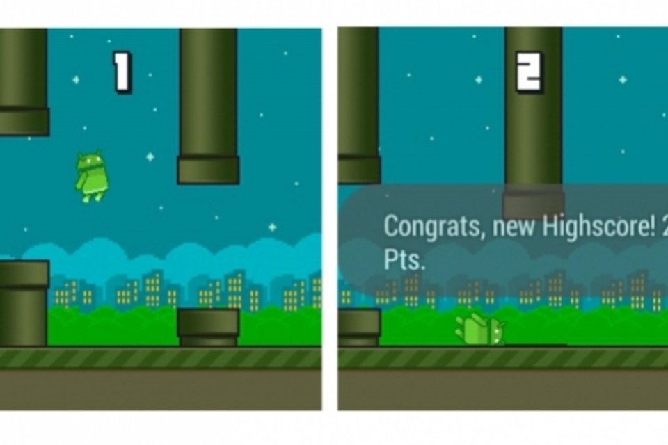Flappy Bird no Jogos 360