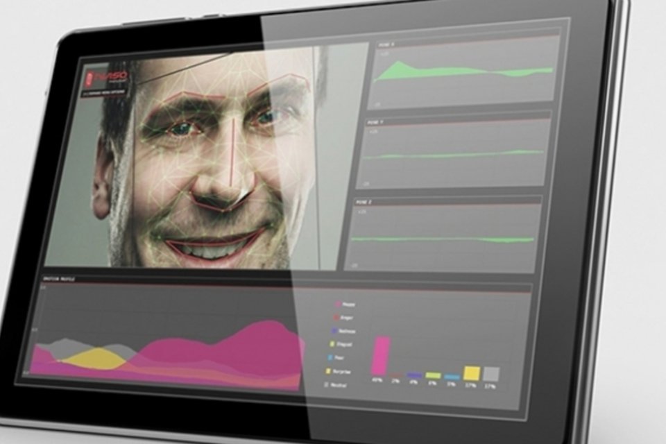Software inteligente captura emoções