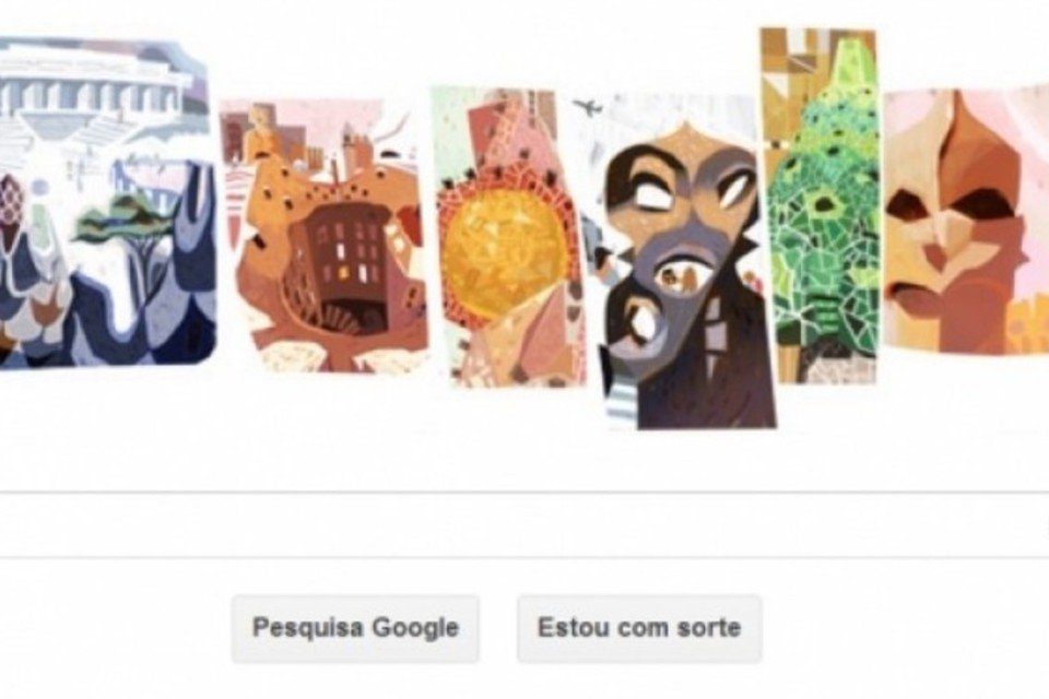 Google homenageia Antoni Gaudí com Doodle