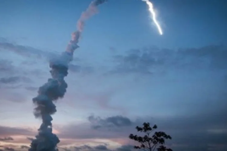 Foguete Ariane: tanto o foguete quanto os satélites foram armazenados, segundo a empresa (AFP)