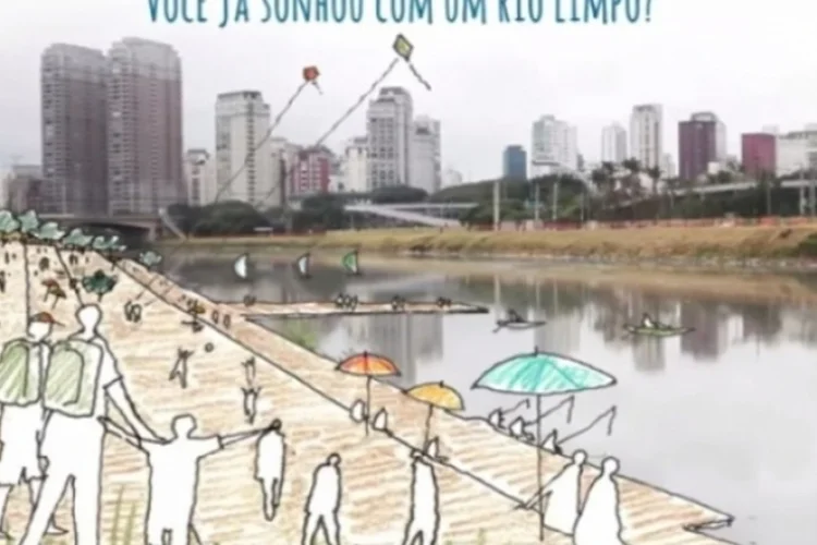 Vídeo sobre o Rio Pinheiros (Reprodução/YouTube)