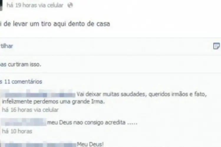 morte facebook (Reprodução/Facebook)