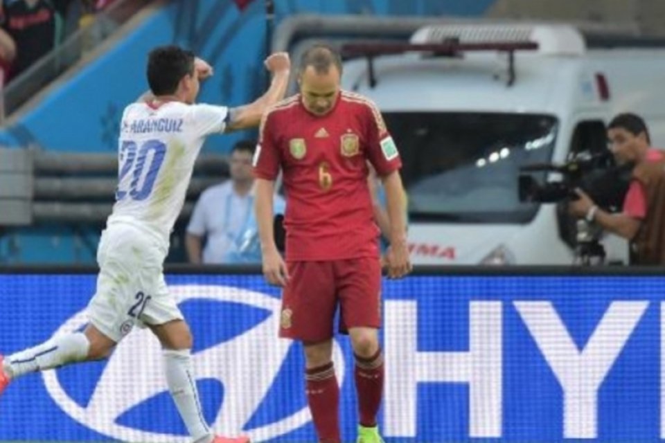 Segundo gol do Chile contra Espanha provocou 246 mil 'tweets' em um minuto