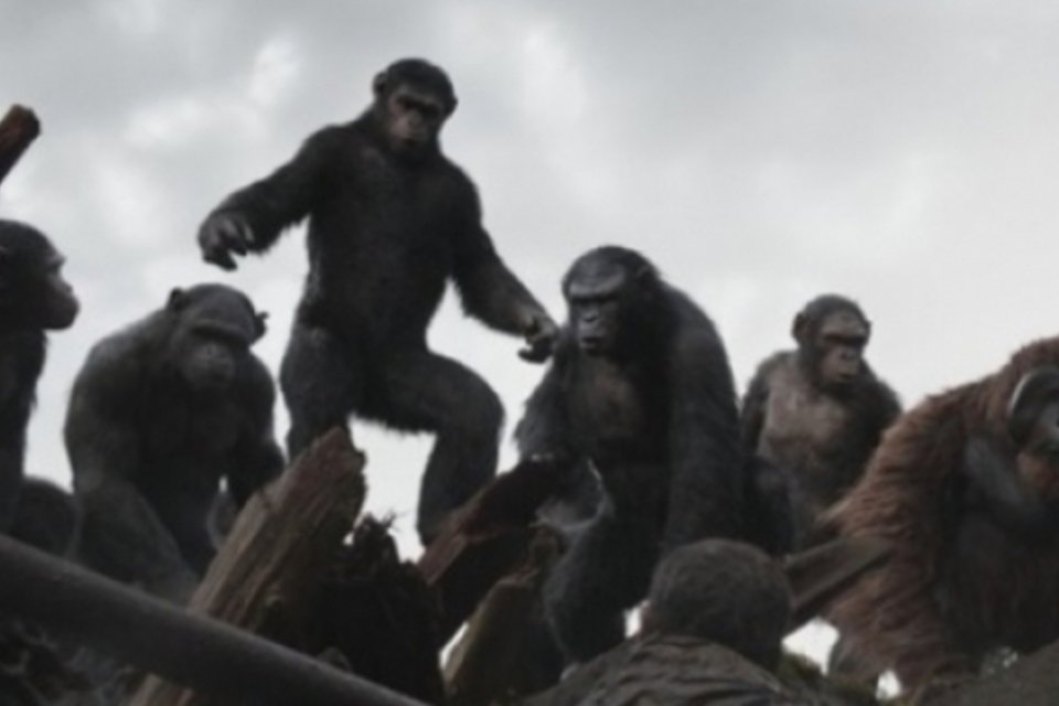 "Planeta dos Macacos: O Confronto" lidera bilheterias pela 2ª semana