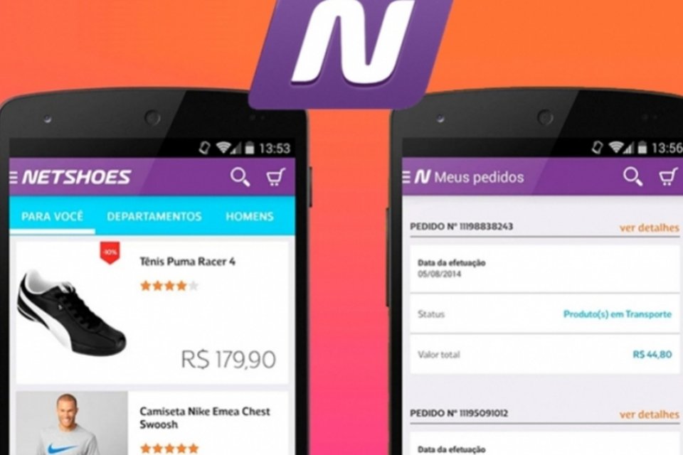 Aplicativo da Netshoes atinge 1 milhão de downloads em sete meses