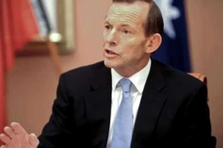 Tony Abbott (©afp.com / LUKAS COCH)