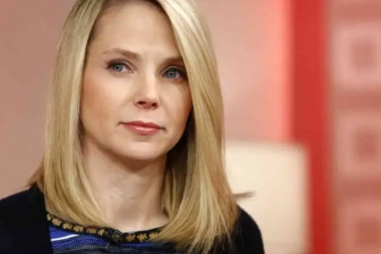 
	A presidente do Yahoo, Marissa Mayer. A&ccedil;&otilde;es da companhia n&atilde;o refletem seus n&uacute;meros
 (Getty Images)