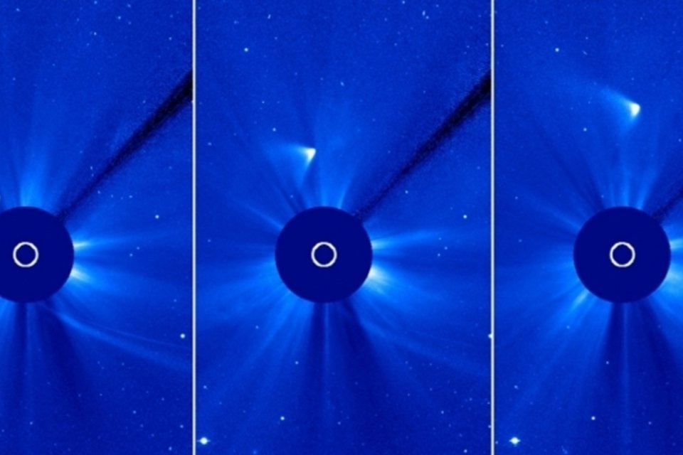 Cometa ISON reaparece após aproximação do Sol