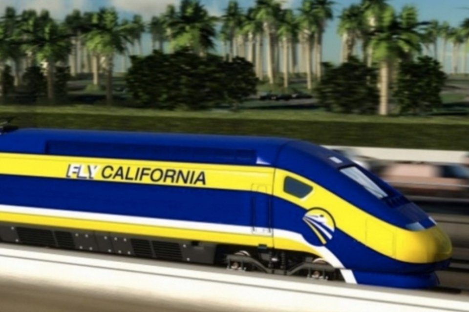Califórnia começa construção de trem-bala entre São Francisco e Los Angeles