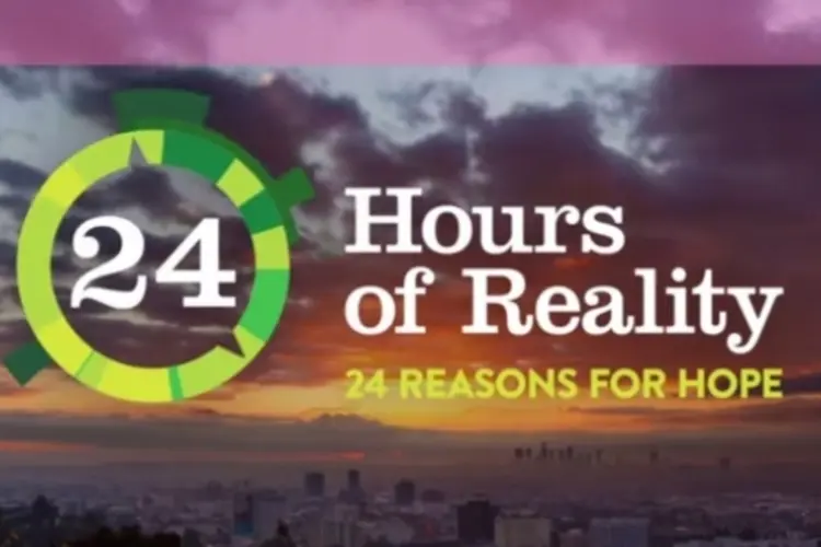 24 Hours of Reality: (Reprodução/YouTube)
