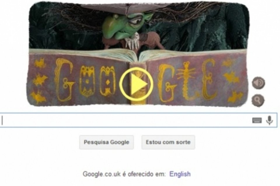 Google celebra o Halloween com doodle interativo