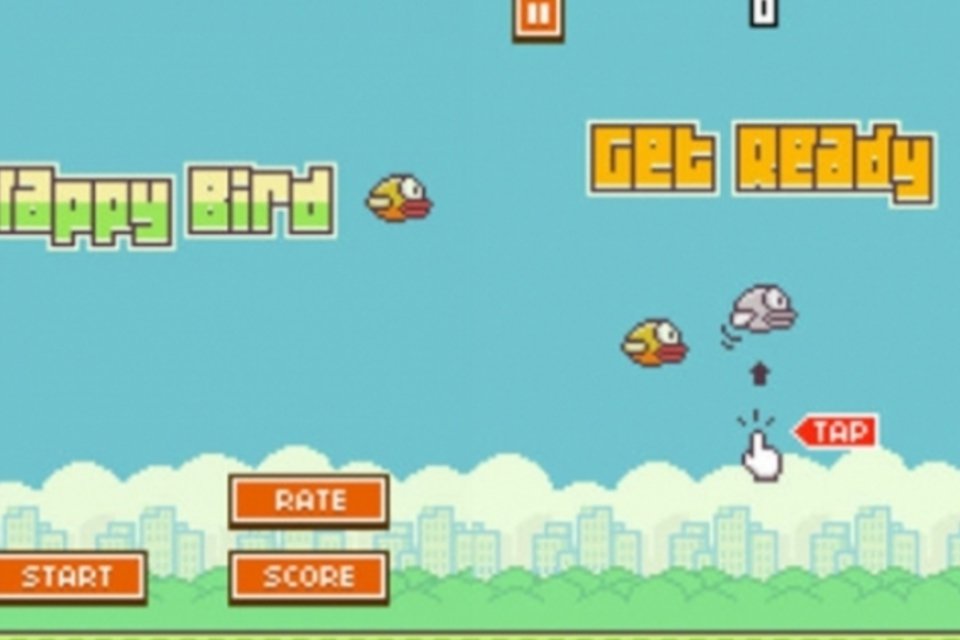 Febre entre usuários, game Flappy Bird ganha US$ 50 mil por dia com publicidade