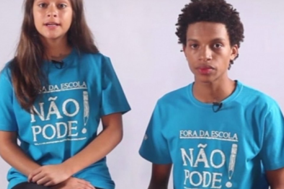 Portal reúne dados sobre crianças e adolescentes fora da escola